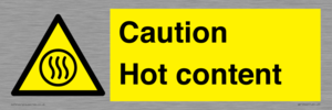Caution Hot content